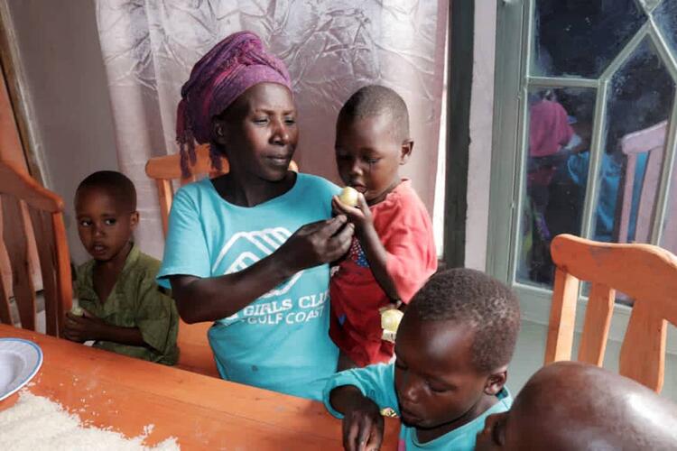 family eating together family eating together